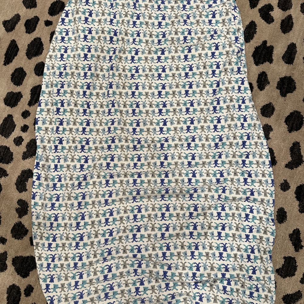 Roberta Roller Rabbit Fitted Crib Sheet-Teddy Bear Print 🧸